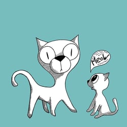 „the 7 rules of modern manners“ Kinderbuchillustration