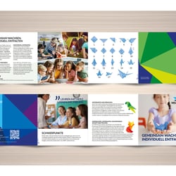 Illustration, Logo- und Editorialdesign für die Mittelschule 3 Weiz