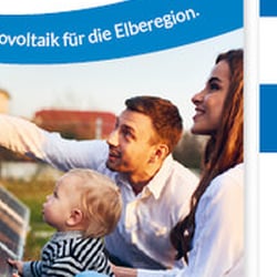 Logodesign, Flyergestaltung für ein Solarunternehmen