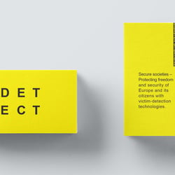 Logo- und Corporatedesign für DETECT – Detection of Victims in Disaster Situations