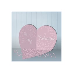 Liebeskarte zum Valentinstag in flat design