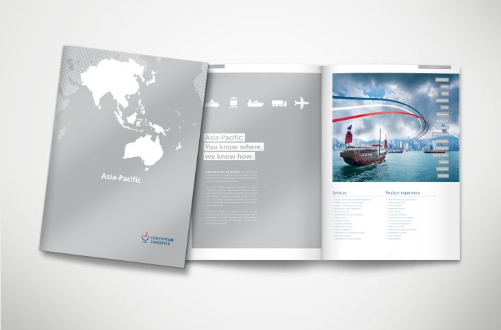 Conceptum Logistics Länderbroschüre: Asia Pacific