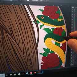 Working on Wacom MobileStudio Pro