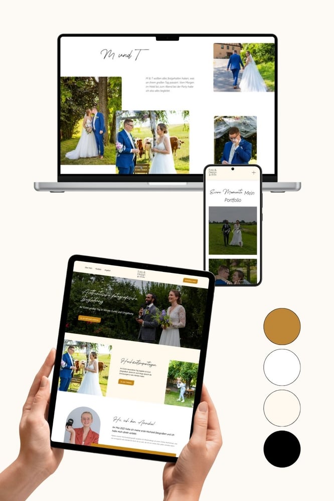 Website für Fotografin Annika Ley