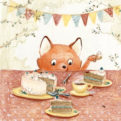Fuchs und Torte