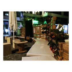 Zukunftsfestival 30 Jahre BUMB – Paletten Lounge 2016