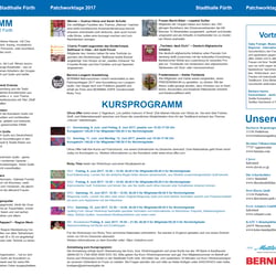 Flyer für die Patchworkmesse 2017 Seite 2