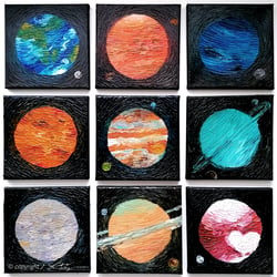 Malerei / Planeten
