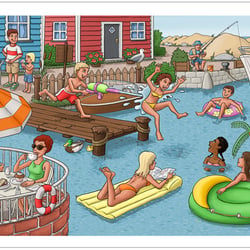 Klett Verlag Schulbuchillustration