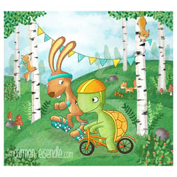 Hase und Schildkröte