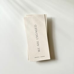 Moderne Save the Date Karte