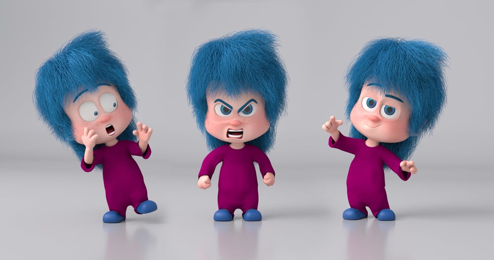 Pinpon, a small creature with magic abilities.