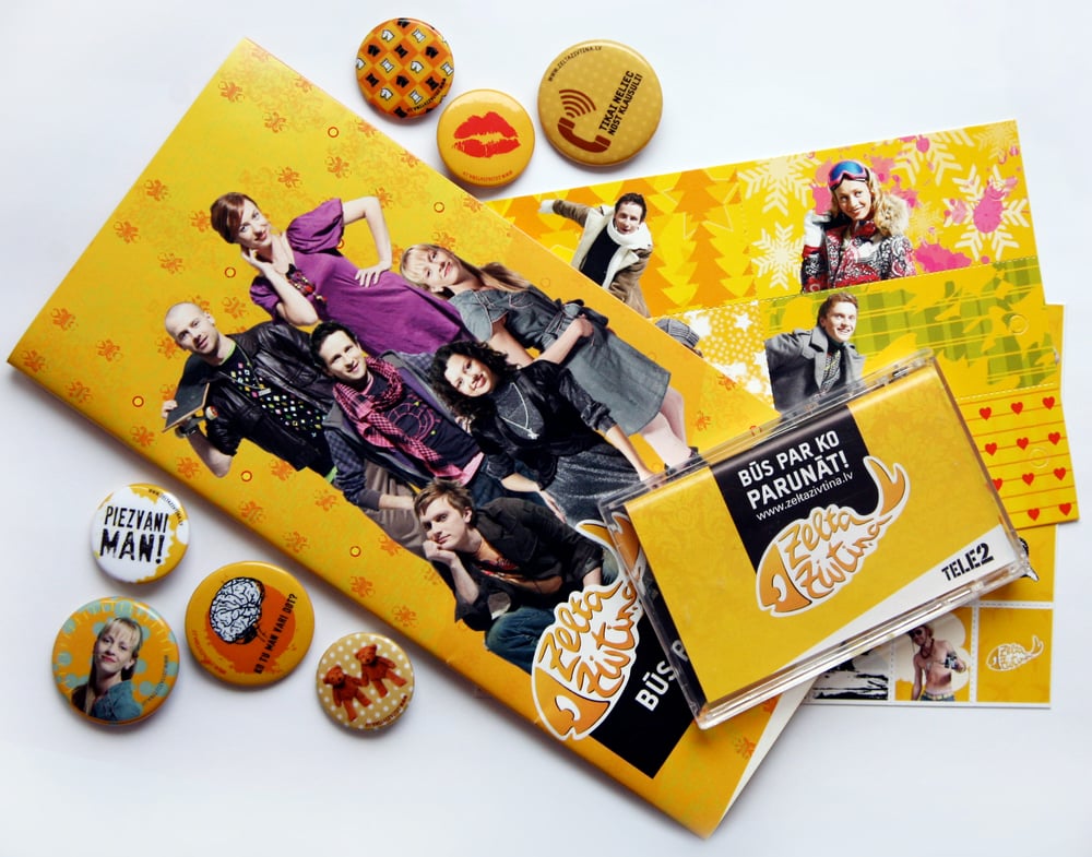 Zelta Zivtina prepaid phone card materials