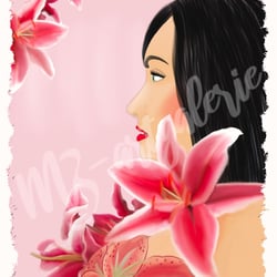 Orakelkarten Lenormand die Lilien
