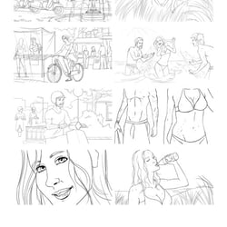 Storyboard Lineart