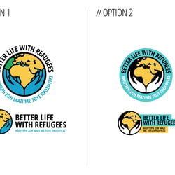 Vergleich Logo Option 1 / Logo Option 2