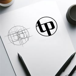 Logo – Skizze und Konzeptzeichnung