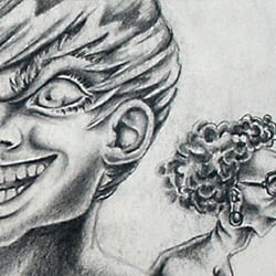 Illustration Graphit auf Papier