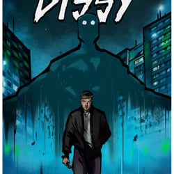 Dissy Comic Cover Illustration für die Meimberg GmbH im Rahmen der Show Bongo Boulevard im Auftrag von funk
