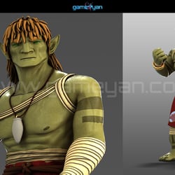 3D Character Modeling Creature