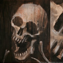 Sebastiano Calleri Acryl, Mixtechnik