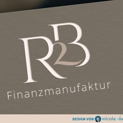 Logo & Corporate Design für die R2B Finanzmanufaktur