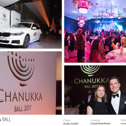 Corporate Design – Chanukka Ball Berlin