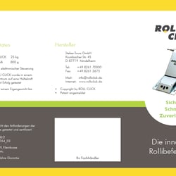 Flyer Wickelfalz RolliClick