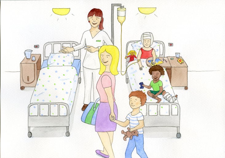 Illustration Patientenbroschüre