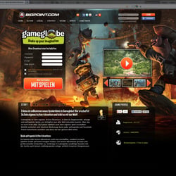 Gameglobe // Portal Gamepage auf Bigpoint.com