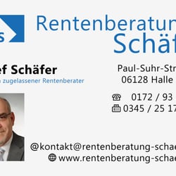 Visitenkarte Rentenberater Detlef Schäfer