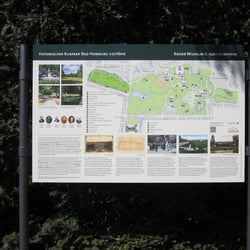 Informationstafeln Kurpark Bad Homburg v.d.Höhe, Kaiser Wilhelm II.-Jubiläumspark