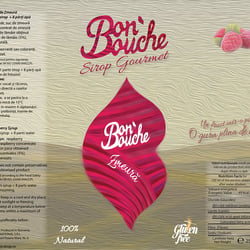 Bon’Bouche Gourmet Syrup Label2
