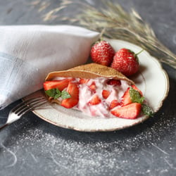 Erdbeerquark für www.kulinarische-zeitreisen.com