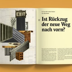 Collage im freien Layoutkontext