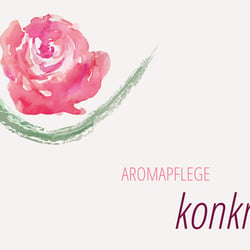 Logo Aromapflege-konkret rose