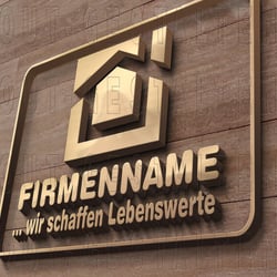 Immobilien-Makler Logo erstellen | Layout gestalten