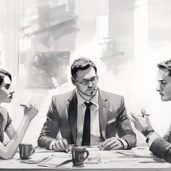 Concept-Art für eine internationale Unternehmensberatung