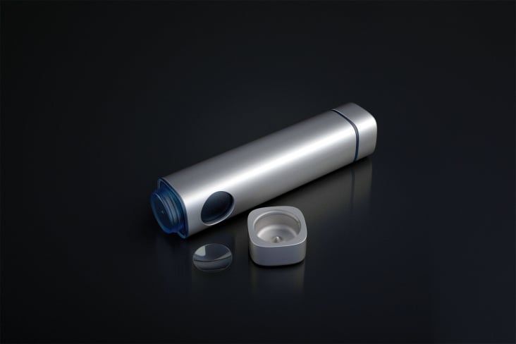 Lens Safe geöffnet