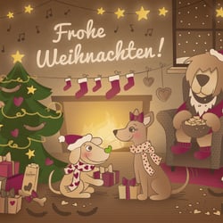 Keksdieb Illustration Weihnachten