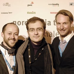 Die nordmedia-Wand