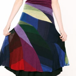 Strickkleid Rückenansicht