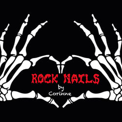 Logo Rock Nails by Corinne