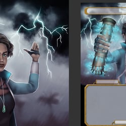 Rainmaker – Illustration and Preview on Card