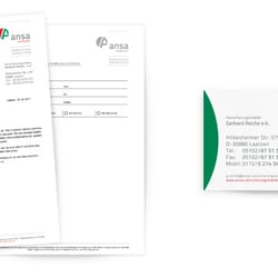 • Brief, Fax, Visitenkarte : Ansa Assekuranz • Laatzen/Staßfurt