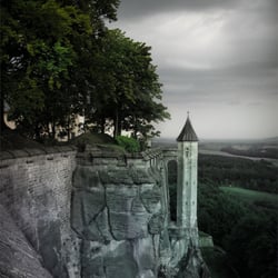 Die Festung Königsstein.
