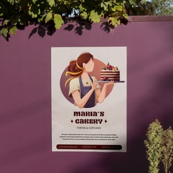 Marias Cakery | Plakat