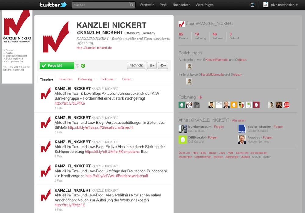 twitter.com/KANZLEI_NICKERT – Twitter-Kanal