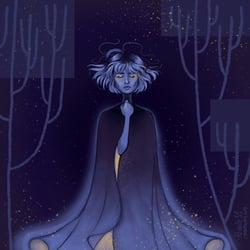 Communicate (GRIS, Game Fanart)