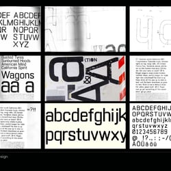 Type-Design, Typography, Schriftdesign
